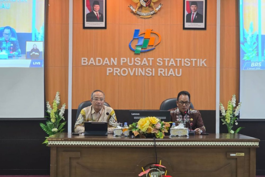 Diskominfotik Riau Apresiasi Kinerja BPS dalam Menyajikan Data Statistik