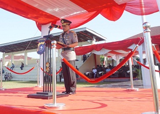 301 Casis Bintara Polri Ikuti Pembukaan Pendidikan Gelombang II 2023 di SPN Riau