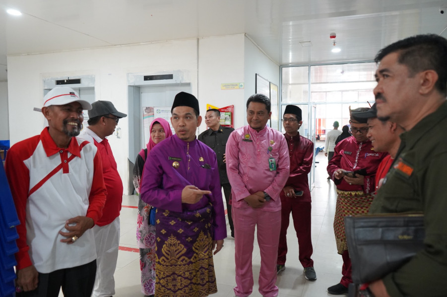Pj Bupati Sidak Fasilitas Kesehatan RSUD PH Tembilahan