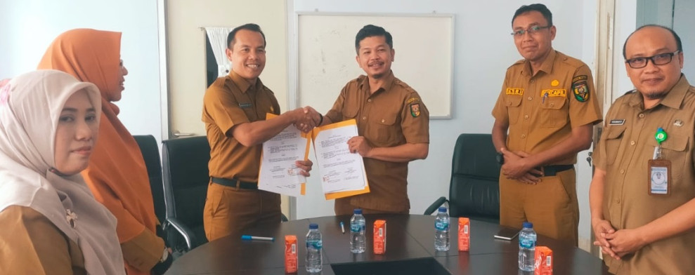 Disdukcapil Lanjutkan Kerja Sama dengan RSUD Teluk Kuantan
