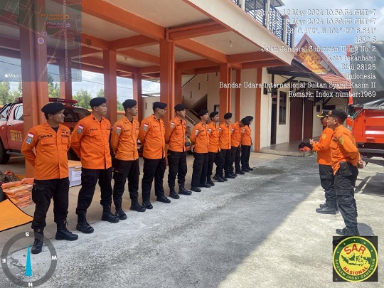 Basarnas Pekanbaru Kirim Bantuan Personel  ke Sumbar Bantu Tangani Banjir Bandang
