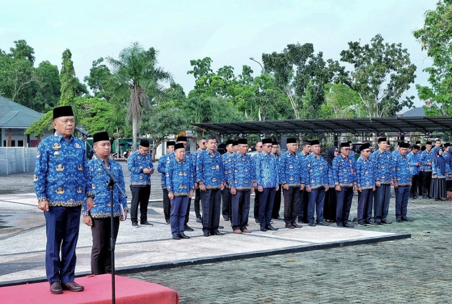 Plt Bupati Pimpin Apel Harkitnas 2024 di Kepulauan Meranti