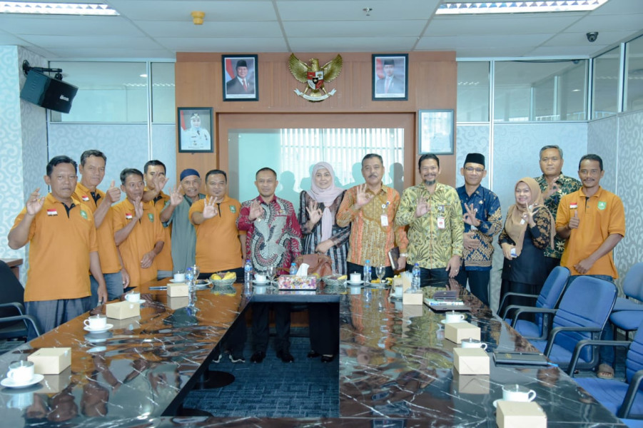 Tingkatkan Silaturahmi, Wabup Bagus Terima Audiensi Kelompok Tani Jaya