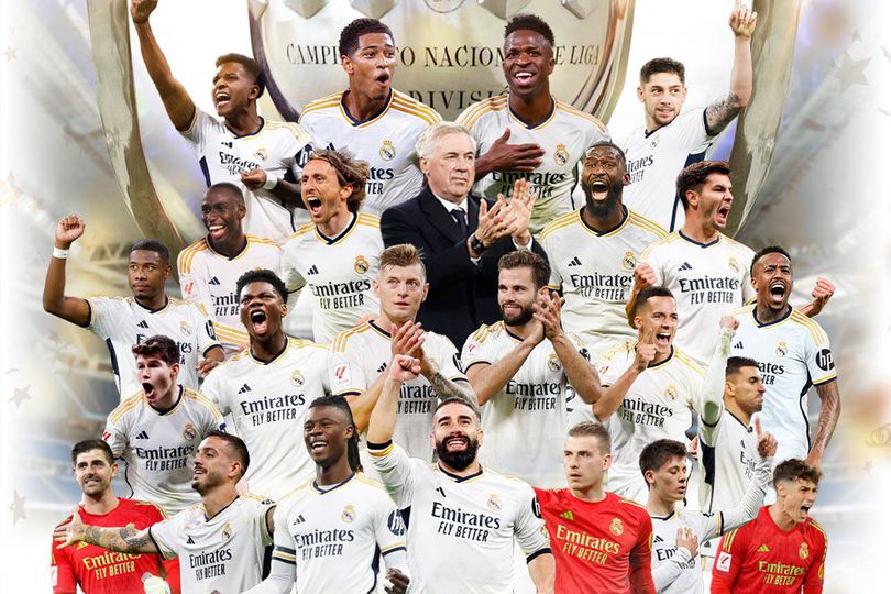 Selamat! Real Madrid Juara La Liga 2023/2024