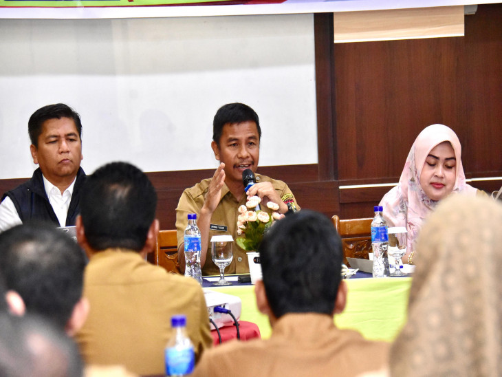 Pj Sekda Buka Rakor Camat Se Kabupaten Kampar