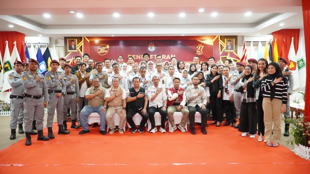 40 Pasangan Calon Bakal Bertarung di Pilkada Serentak di Provinsi Riau