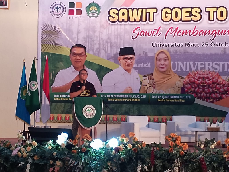 Sawit Go to Kampus, Apkasindo Edukasi Mahasiswa Soal Manfaat Hingga Manfaat untuk Negeri