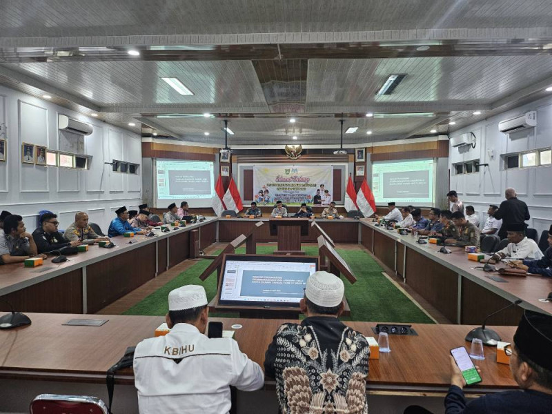 Mantapkan Persiapan, Pemko Dumai Gelar Rakor Pemberangkatan 272 CJH Kota Dumai Tahun 2025