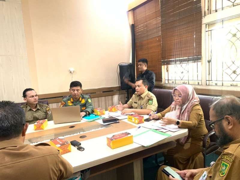 DLHK Riau Gelar Rapat Koordinasi Terkait Solusi Jalan Dalam Kawasan Konservasi Tahura SSH