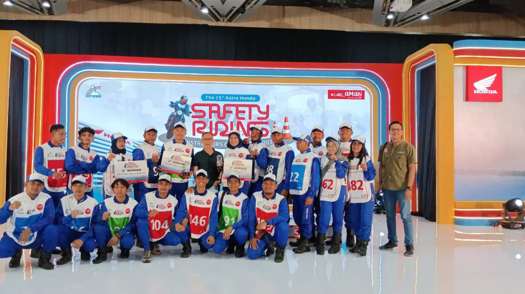 Capella Honda Raih Tiga Medali di Ajang Kompetisi Safety Riding Tingkat Nasional