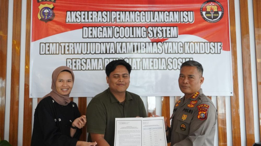 Cegah Hoaks, Humas Polda Riau Kolaborasi dengan Pegiat Media Sosial