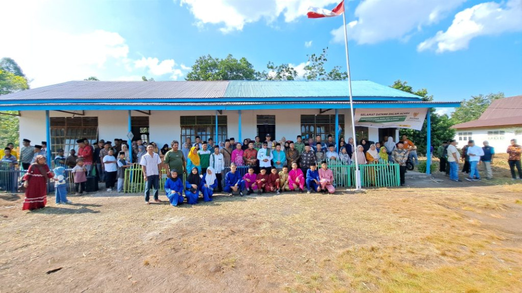 Bupati Zukri Resmikan SMP IT Darussalam Teluk Meranti