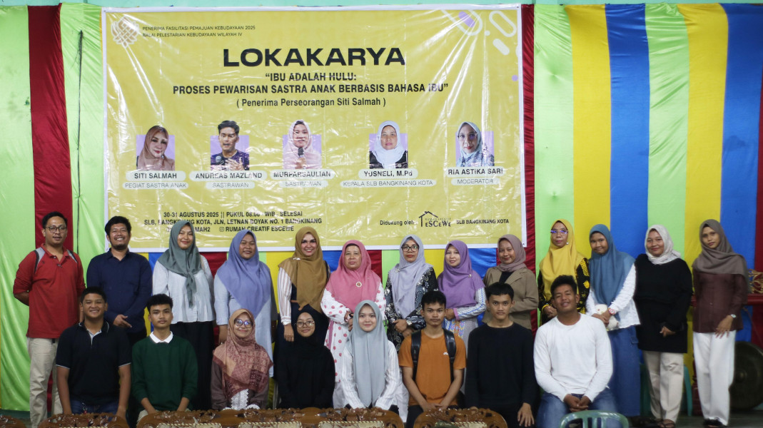 Ibu adalah Hulu: Lokakarya Pewarisan Sastra Anak Berbasis Bahasa Ibu di SLB Negeri 1 Bangkinang Kota