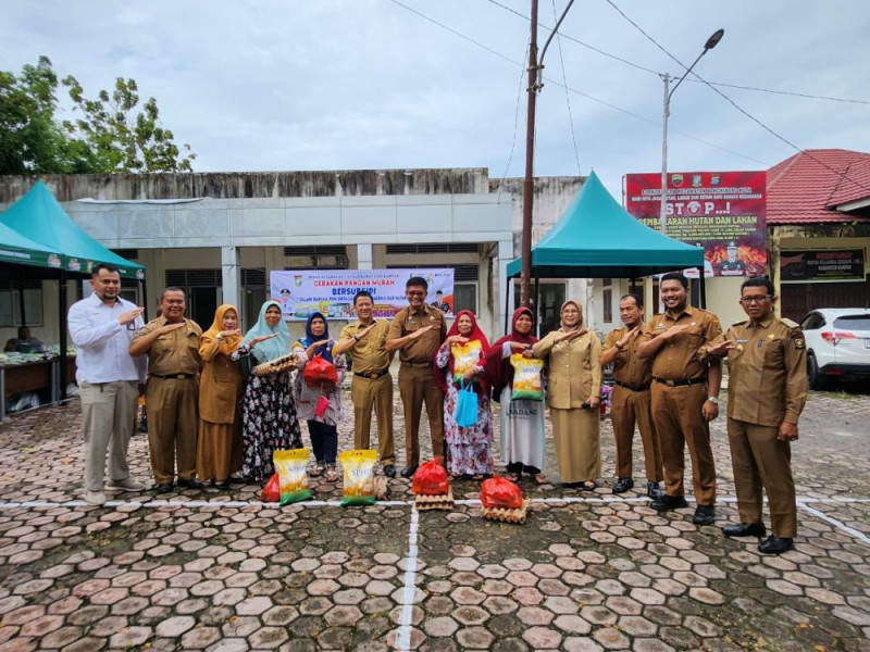 Upaya Pengendalian Inflasi, Pemkab Kampar Lakukan Gerakan Pasar Murah