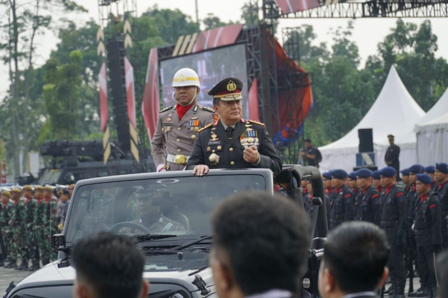 Pimpin Upacara Hari Bhayangkara ke-78, Ini Pesan Kapolda Riau