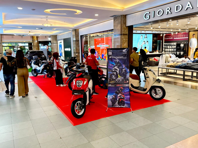 Capella Honda Gelar Honda AT Family Day di Mal SKA Pekanbaru Hadirkan Lini Skutik Lengkap