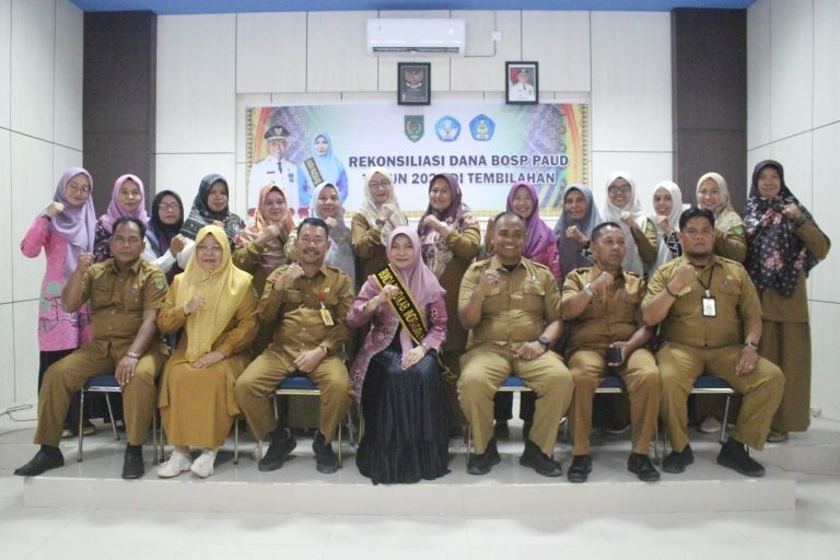 Pj Bunda PAUD Inhil Buka Rekonsiliasi Dana BOSP PAUD Tahun 2024