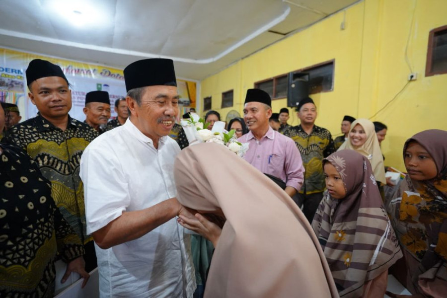 Gubri Syamsuar Sambangi Sekolah Tahfidz Alquran Mi Hamidun Majid Tenayan Raya