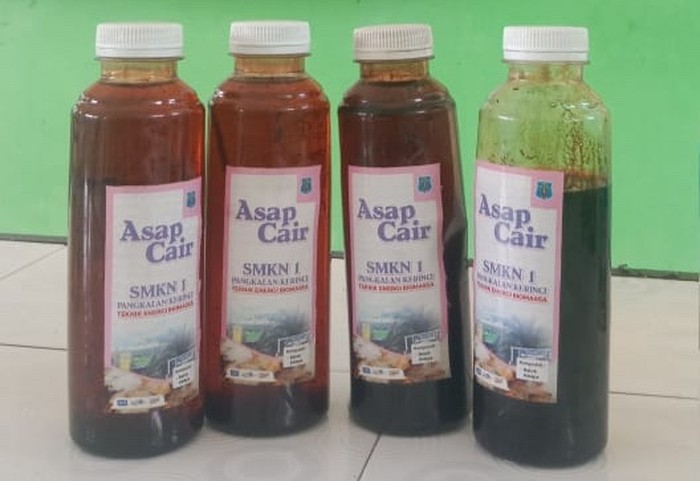 Siswa SMK di Riau Ubah Sampah Jadi Asap Cair yang Punya Banyak Manfaat