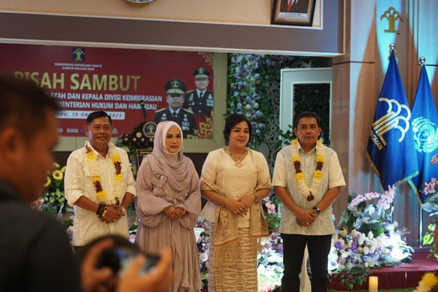 Gantikan Mhd Jahari Sitepu, Budi Argap Situngkir Resmi Jabat Kakanwil Kemenkumham Riau