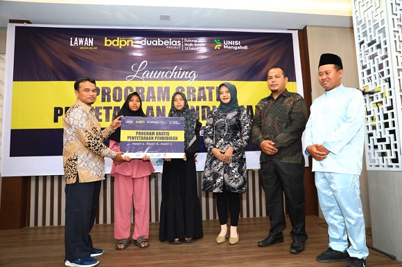 Misi Kemanusiaan Menyelamatkan Anak Bangsa, BDPN Inhil Launching Program Gratis Penyetaraan Pendidikan,