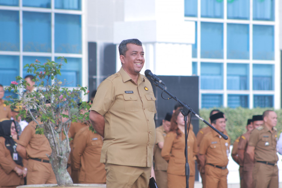 Pj Walikota Minta pegawai Pemko Layani Masyarakat dan Bekerja Sesuai Tupoksi