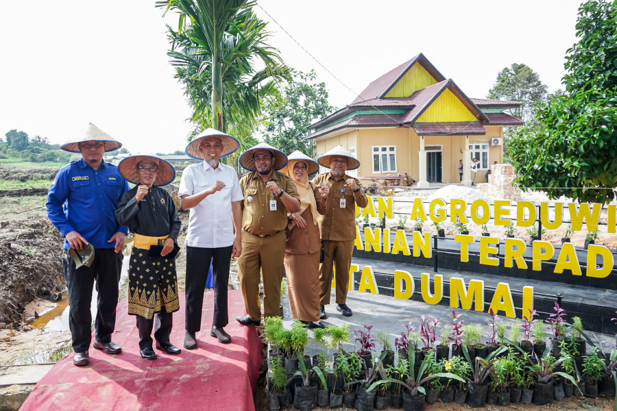 Wali Kota Dumai Instruksikan Wisata Edukasi Pertanian yang Mumpuni Bisa Difungsikan