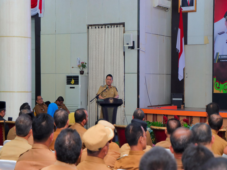 Pj Bupati Buka Rakor bersama Kades dan Lurah se-Kabupaten Kampar