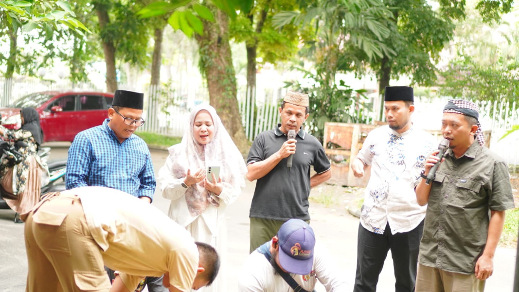 KPU Provinsi Riau Laksanakan Pemotongan dan Penyaluran Hewan Kurban Idul Adha 1447 H