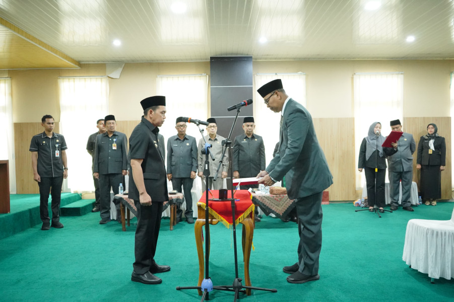 H. Tantawi Jauhari Resmi Dilantik sebagai Pj Sekda Kabupaten Indragiri Hilir