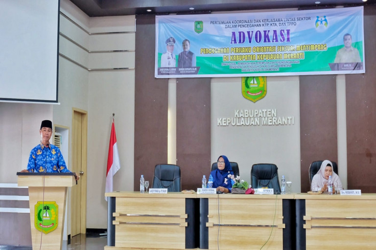 Pemkab Meranti Gelar Advokasi Perilaku Orientasi Seksual Menyimpang