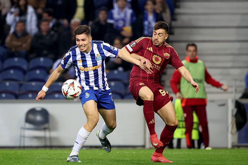 Porto vs AS Roma: Diwarnai Drama Kartu Merah, Skor Imbang 1-1