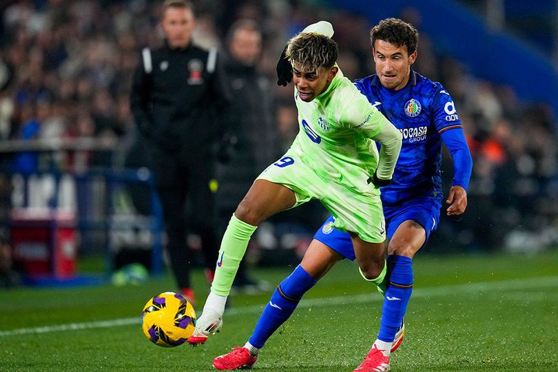 Getafe Ditahan Imbang Barcelona dengan Skor 1-1