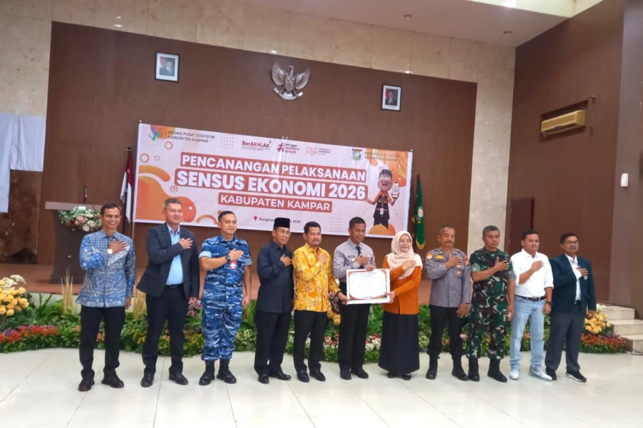 Dukung Pendataan Ekonomi Nasional, BRI Bangkinang Komitmen Sukseskan Sensus Ekonomi 2026