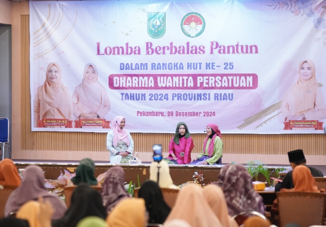 DWP Kabupaten Bengkalis Juara I Lomba Pantun Tingkat Provinsi Riau