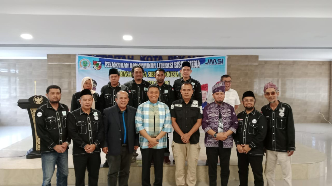 Pengurus JMSI Kota Pekanbaru Resmi Dilantik
