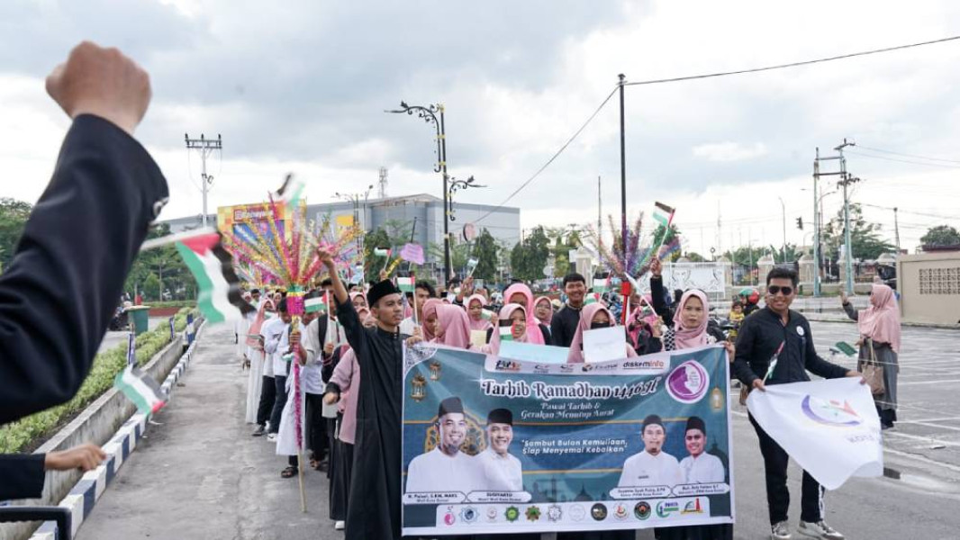 Sambut Ramadhan, JPRMI Dumai Laksanakan Tabligh Akbar dan Pawai Tarhib Bersama Ratusan Remaja Masjid