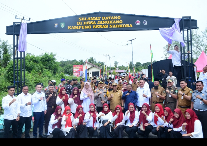 Deklarasi Kampung Narkoba, Wabup Bagus Santoso: Kita Bebaskan Jangkang Deluk dari Narkoba