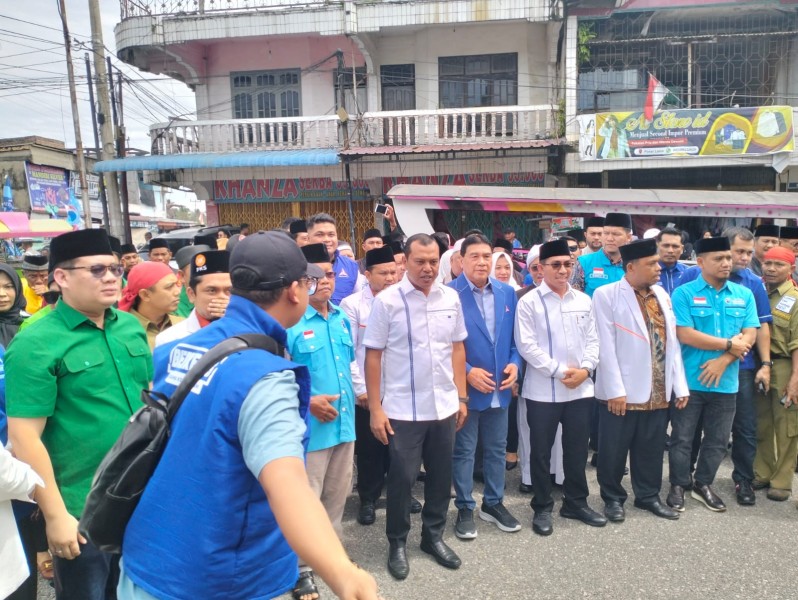 Ribuan Warga Rohul Antarkan 
