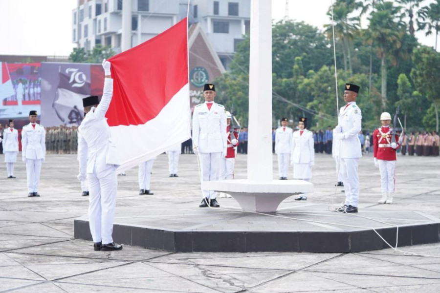 HUT Ke-79 RI, Pj Gubernur Riau Harap Jadi Pembangkit Semangat Kebangsaan