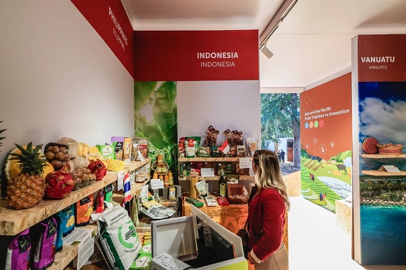 Dari Sagu hingga Salak, Indonesia Promosikan Aneka Ragam Pangannya di Pameran Global FAO di Roma