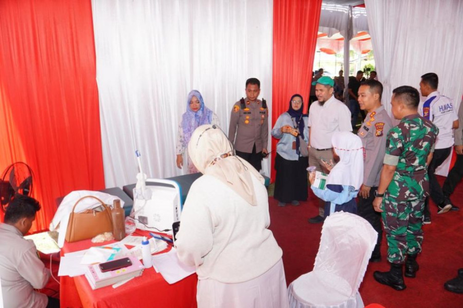 Bakti Kesehatan dan Bakti Sosial AKABRI 91 di Kabupaten Kampar Berjalan Sukses dan Lancar