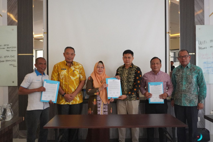 Tirta Siak dan Bandarmasih Tandatangan MoA untuk Peningkatan Layanan