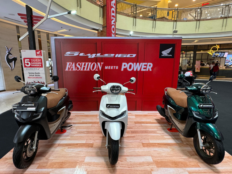 Capella Honda Launching Skutik Premium Fashionable New Honda Stylo 160 di Mall SKA