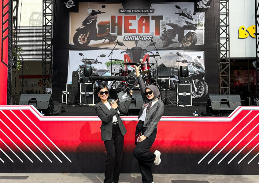 Capella Honda Sukses Gelar Honda Exclusive AT HEAT Show-Off di Duri