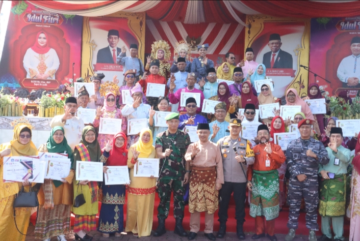 Wabup Bengkalis Pimpin Upacara Hardiknas, Sampaikan Pesan Penting
