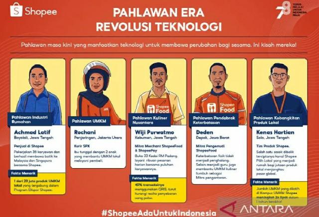 Kisah Empat Pahlawan Era Revolusi Teknologi Memerdekakan Sesama