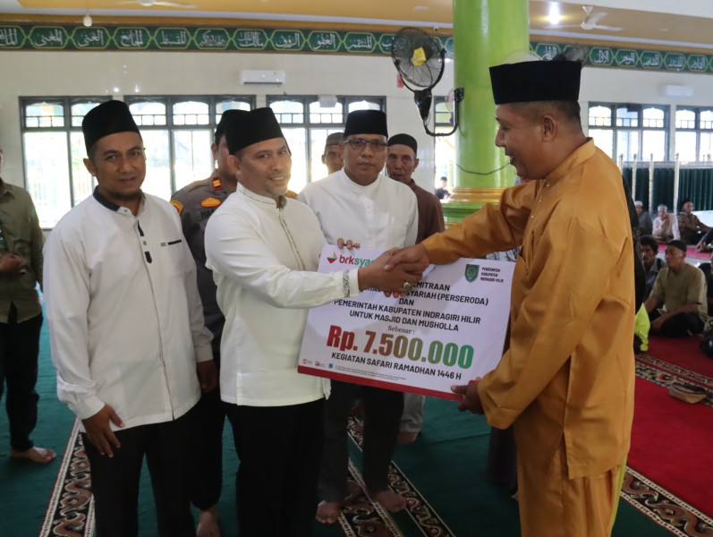 Pulau Palas Jadi Lokasi Safari Ramadhan Terakhir, Dihadiri Staf Ahli Bupati Inhil H. Muamar Ghadafi