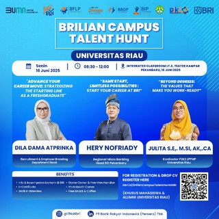 BRILiaN Campus Talent Hunt 2025, BRI Buka Peluang Karier untuk Mahasiswa dan AlumnI