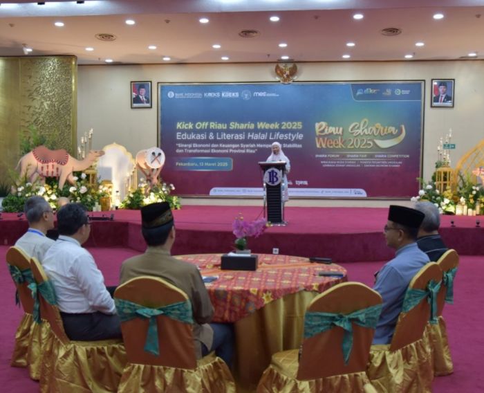 Kick Off Riau Sharia Week 2025, BI Gelar Edukasi dan Literasi Halal Lifestyle